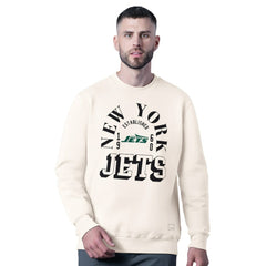 NFL New York Jets MSX by Michael Strahan Whiteout Tri-Blend Sweatshirt