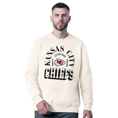 NFL Kansas City Chiefs MSX by Michael Strahan Whiteout Tri-Blend Sweatshirt
