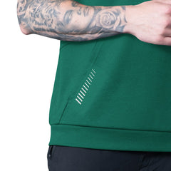 NFL New York Jets MSX by Michael Strahan Tri-Blend Rebound Sleeveless Hoodie