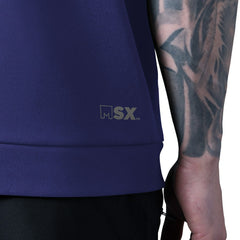NFL Baltimore Ravens MSX by Michael Strahan Tri-Blend Rebound Sleeveless Hoodie