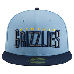 Memphis Grizzlies Statement Edition Jersey Hook 59Fifty Fitted Hat - Light Blue | New Era cheap