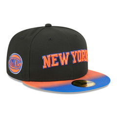 New York Knicks Jersey Hook Statement Edition 59FIFTY Fitted Hat - Black/Blue | New Era shop