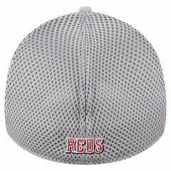 Cincinnati Reds Visor Paint Splatter 39THIRTY Flex Hat - Gray | New Era