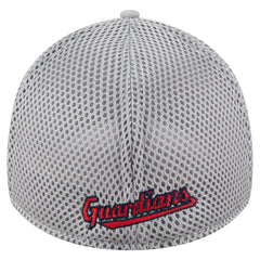Cleveland Guardians Visor Paint Splatter 39THIRTY Flex Hat - Gray | New Era