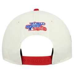 St. Louis Cardinals World Series 9FORTY M-Crown Adjustable Hat - Cream/Red | New Era