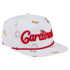 St. Louis Cardinals Team Cheer Rope 19TWENTY Adjustable Hat - White | New Era