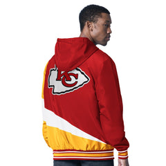 NFL Kansas City Chiefs G-III Sports by Carl Banks Dual Threat Reversable Full-Zip Hooded Jacket