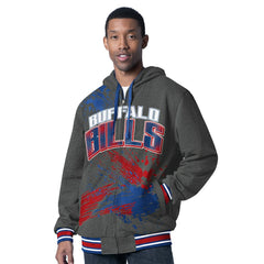 NFL Buffalo Bills G-III Sports by Carl Banks Dual Threat Reversable Full-Zip Hooded Jacket