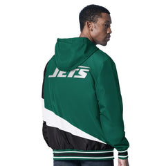 NFL New York Jets G-III Sports by Carl Banks Dual Threat Reversable Full-Zip Hooded Jacket
