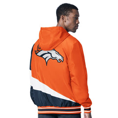 NFL Denver Broncos G-III Sports by Carl Banks Dual Threat Reversable Full-Zip Hooded Jacket