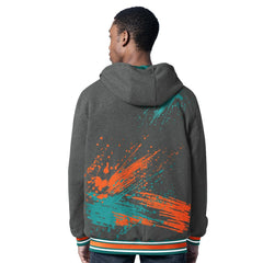 NFL Miami Dolphins G-III Sports by Carl Banks Dual Threat Reversable Full-Zip Hooded Jacket