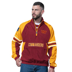NFL Washington Commanders Starter Prospect Half-Zip Pullover