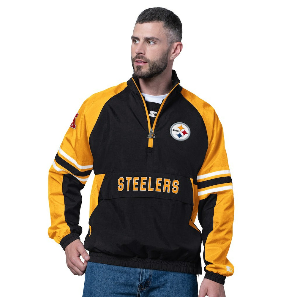 NFL Pittsburgh Steelers Starter Prospect Half-Zip Pullover