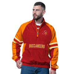 NFL Tampa Bay Buccaneers Starter Vintage Logo Prospect Half-Zip Pullover