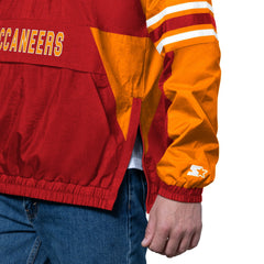 NFL Tampa Bay Buccaneers Starter Vintage Logo Prospect Half-Zip Pullover