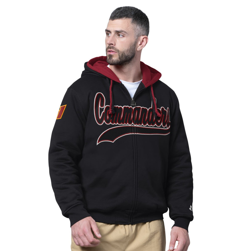 NFL Washington Commanders Starter Big Shot Full-Zip Double Hoodie