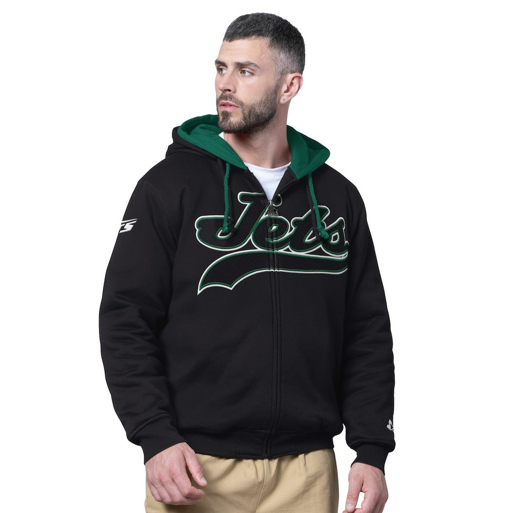 NFL New York Jets Starter Big Shot Full-Zip Double Hoodie