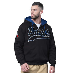 NFL New England Patriots Starter Big Shot Throwback Full-Zip Double Hoodie