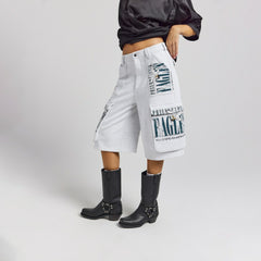 NFL Philadelphia Eagles Off Season x NFL Women's Fleece Cargo Shorts
