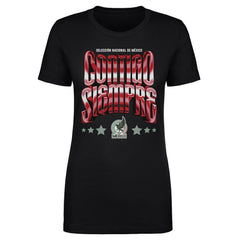 Mexico National Team 500 Level Women's Contigo Siempre Vintage T-Shirt / Soccer Hot sale