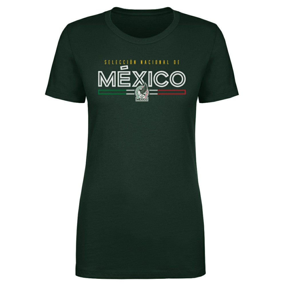 Mexico National Team 500 Level Women's Inline T-Shirt / Soccer Hot sale