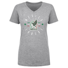 Mexico National Team 500 Level Women's Futbol V-Neck T-Shirt / Soccer Outlet