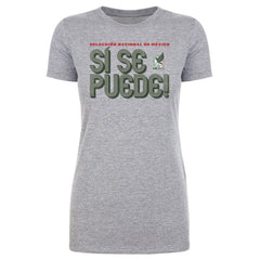 Mexico National Team 500 Level Women's Si Se Puede Inline Bold T-Shirt / Soccer Discount
