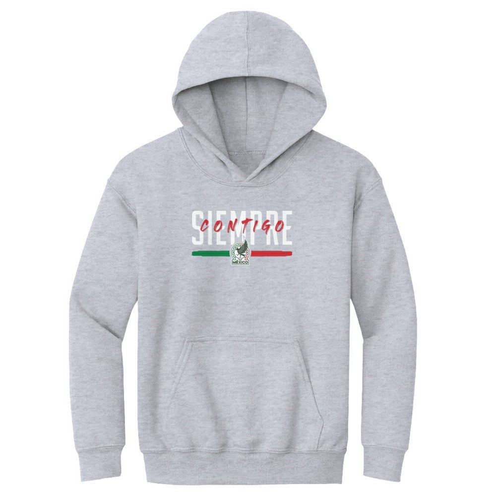 Mexico National Team 500 Level Youth Siempre Contigo Pullover Hoodie / Soccer Outlet