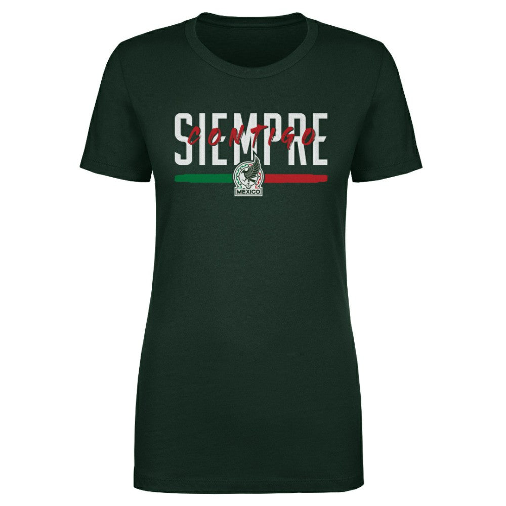 Mexico National Team 500 Level Women's Siempre Contigo T-Shirt / Soccer On sale