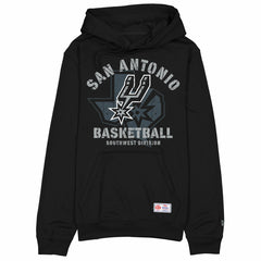 San Antonio Spurs 2025/26 City Edition Fleece Hoodie - Black | New Era cheap
