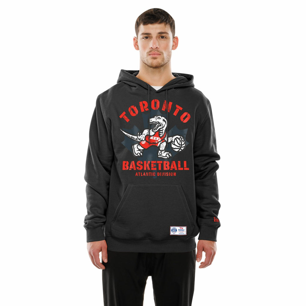 Toronto Raptors 2025/26 City Edition Fleece Hoodie - Black | New Era outlet