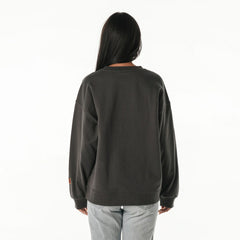 NFL Washington Commanders The Wild Collective Women's Rock Crystal Oversized Crewneck Sweatshirt