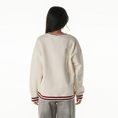 NFL Washington Commanders The Wild Collective Women's Oversized Vintage French Terry Sweatshirt