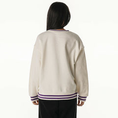 NFL Minnesota Vikings The Wild Collective Women's Oversized Vintage French Terry Sweatshirt