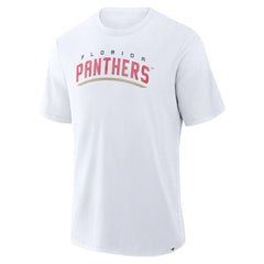 Florida Panthers Fanatics Play Distressed Wordmark Stadium Slub T-Shirt