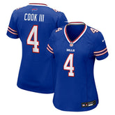 NFL Buffalo Bills James Cook III Women's Team Game Jersey