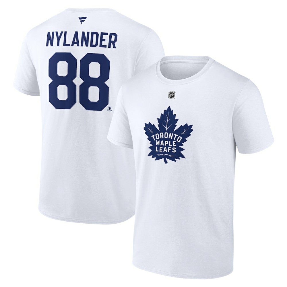 William Nylander Toronto Maple Leafs Fanatics Authentic Stack Name & Number T-Shirt