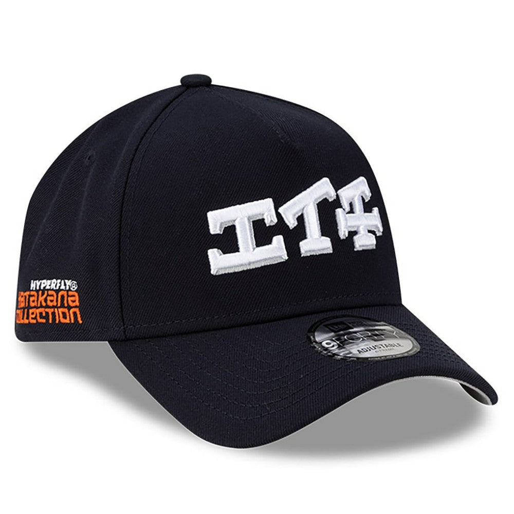 Houston Astros x Hyperfly A-Frame 9FORTY Adjustable Hat - Navy | New Era