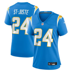 NFL Los Angeles Chargers Benjamin St-Juste Women's Team Game Jersey
