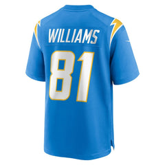 NFL Los Angeles Chargers Mike Williams Team Game Jersey