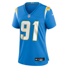 NFL Los Angeles Chargers Da'Shawn Hand Women's Team Game Jersey