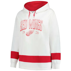 Detroit Red Wings Profile Women's Plus Size Hoodie