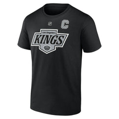 Anze Kopitar Los Angeles Kings Fanatics Authentic Stack Name & Number T-Shirt