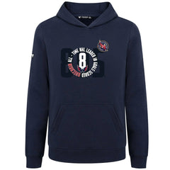 Alexander Ovechkin Washington Capitals Levelwear Youth NHL All-Time Leading Goal Scorer Milestone Name & Number Podium Pullover Hoodie