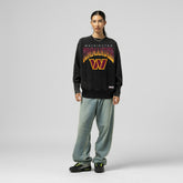 NFL Washington Commanders Women's Delineate Mineral Wash Crewneck Sweatshirt