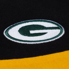 NFL Green Bay Packers Women's Cropped Long Sleeve Rugby Polo