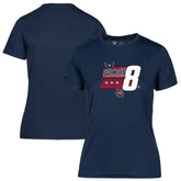 Alexander Ovechkin Washington Capitals Levelwear Women's NHL All-Time Leading Goal Scorer Milestone Stripes Name & Number Maddox T-Shirt