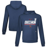 Alexander Ovechkin Washington Capitals Levelwear NHL All-Time Leading Goal Scorer Milestone Name & Number Relay Pullover Hoodie