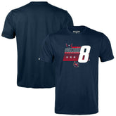 Alexander Ovechkin Washington Capitals Levelwear Youth NHL All-Time Leading Goal Scorer Milestone Stripes Name & Number Little Richmond T-Shirt