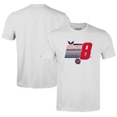 Alexander Ovechkin Washington Capitals Levelwear Youth NHL All-Time Leading Goal Scorer Milestone Stripes Name & Number Little Richmond T-Shirt